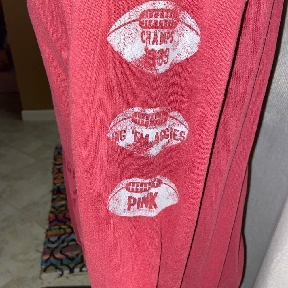 Zip Up Victoria's Secret PINK A&M football hoodie​​​​​​​​​​​​​​​​​​​​​​​​​​​ - Picture 3 of 7